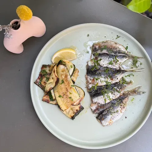 II. Sardine la grătar